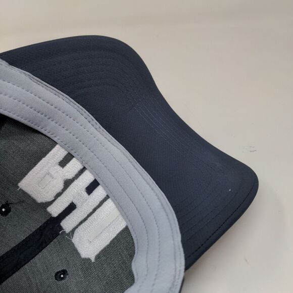 Ahead Men's Strapback Hat Blue Adjustable RHO Wealth Advisors Embroidered Logo - Picture 8 of 10